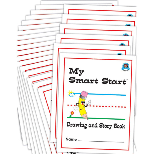 Smart Start Drawing & Story Book 1-2 Journals, Class Pack of 24 - Loomini