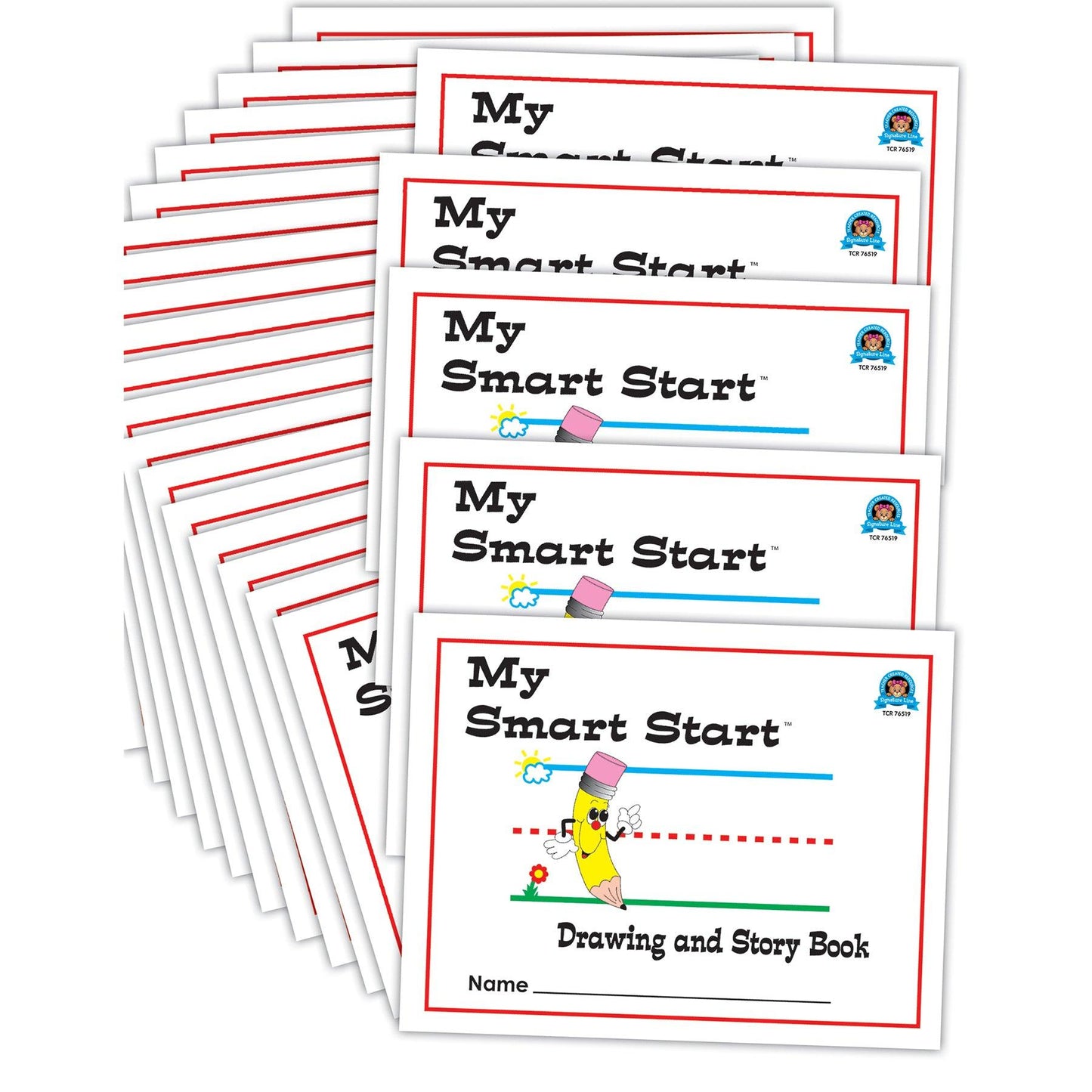 Smart Start Drawing & Story Book K-1 Journals, Class Pack of 24 - Loomini