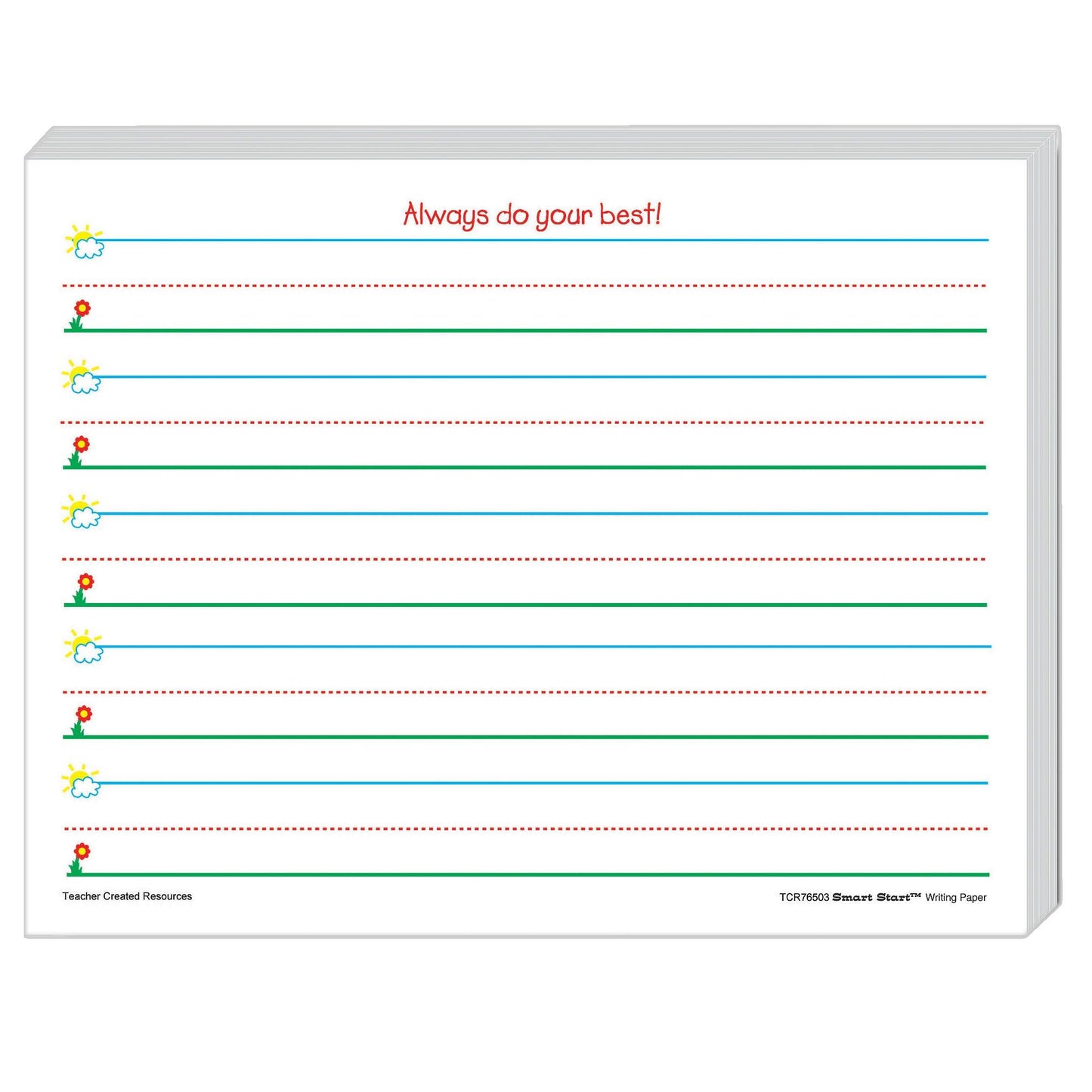 Smart Start K-1 Writing Paper: 360 Sheets - Loomini