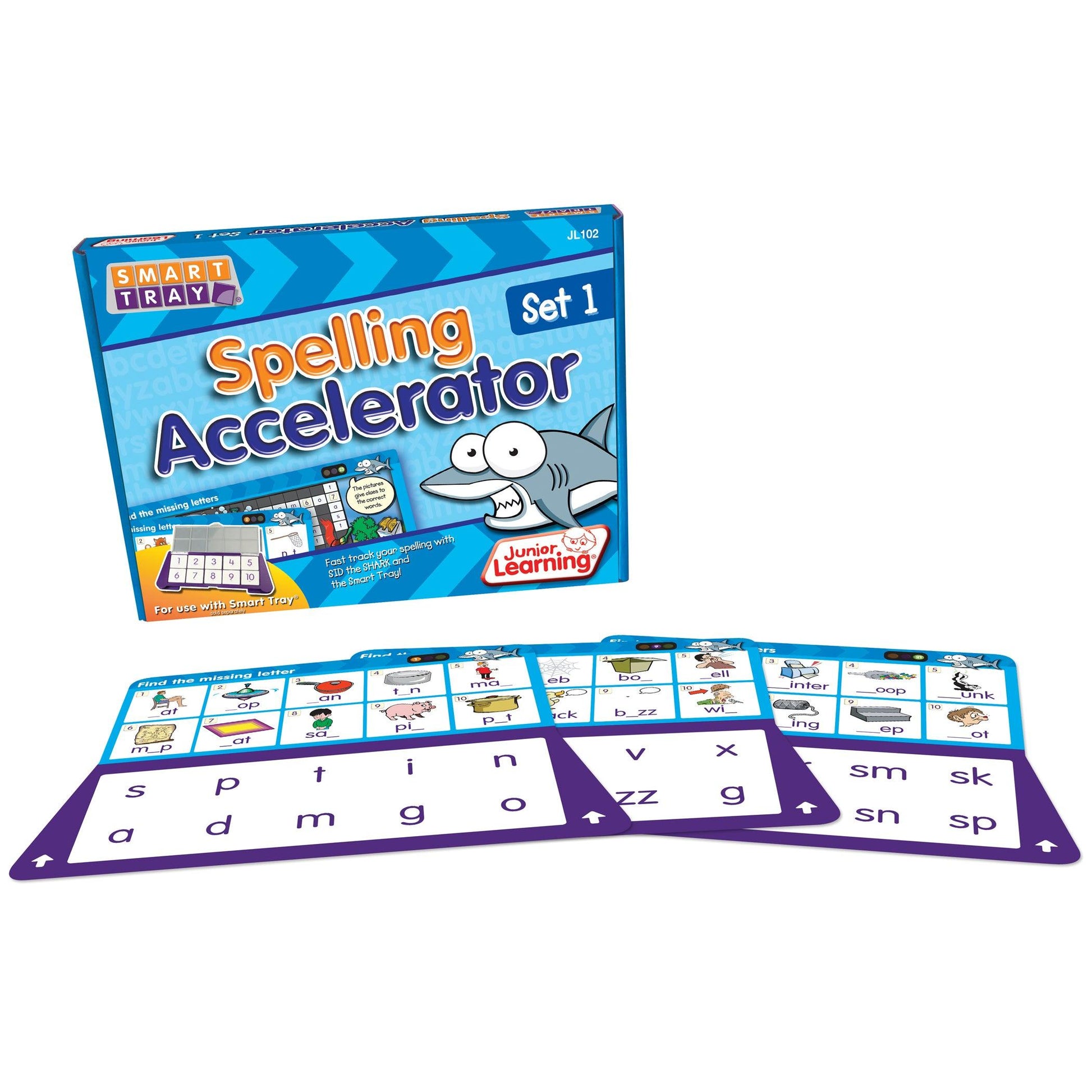 Smart Tray - Spelling Accelerator Set 1 - Loomini