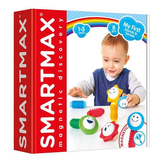 SmartMax My First Sounds & Senses: Toddler Magnetic Building Set | For Ages 1 to 3 Years - Loomini