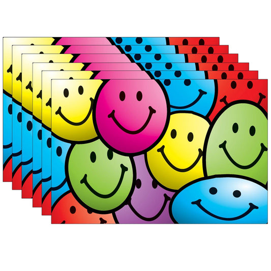 Smiley Faces Postcards, 30 Per Pack, 6 Packs - Loomini