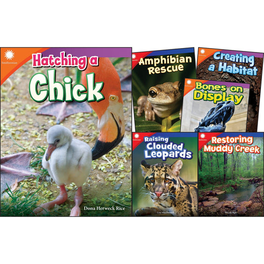 Smithsonian Informational Text: Animals Grades 2-3: 6-Book Set - Loomini