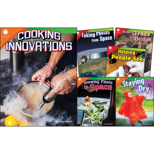 Smithsonian Informational Text: Creative Solutions, 6-Book Set, Grades 2-3 - Loomini