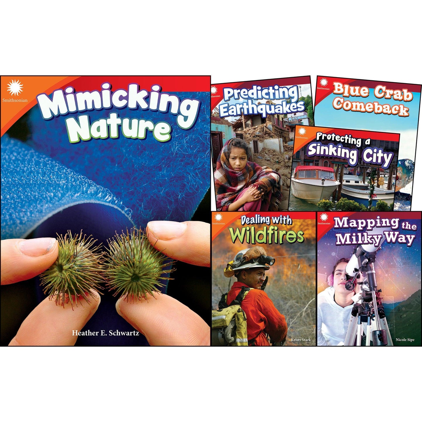 Smithsonian Informational Text: The Natural World, 6-Book Set, Grades 2-3 - Loomini