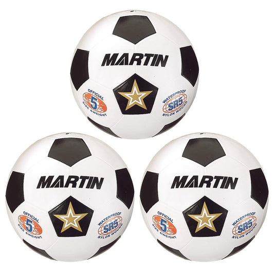 Soccer Ball, Size 5, Pack of 3 - Loomini