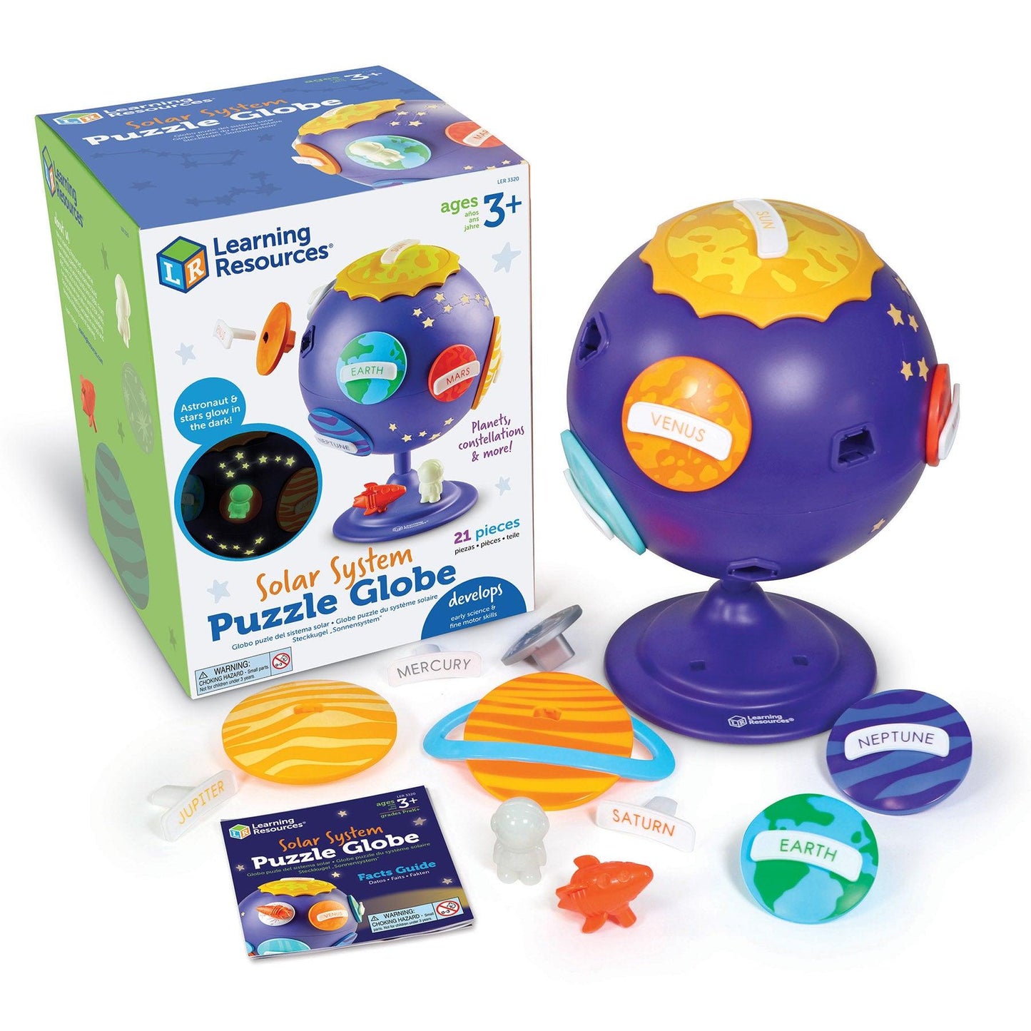 Solar System Puzzle Globe - Loomini