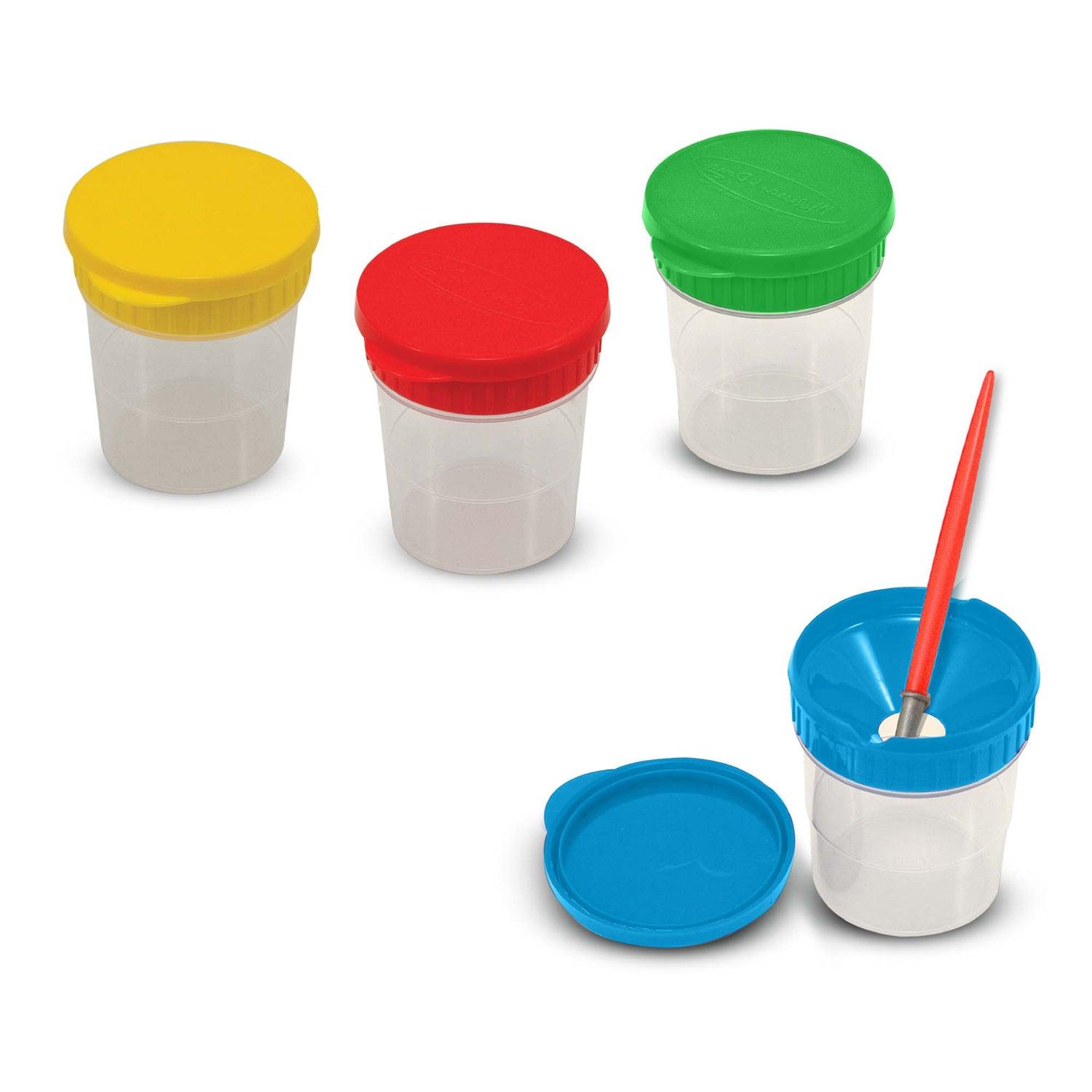 Spill-Proof Paint Cups - Loomini