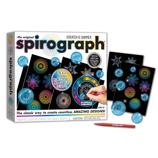 Spirograph® Scratch & Shimmer - Loomini
