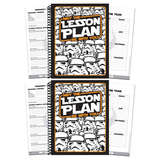 Star Wars™ Super Troopers Lesson Plan Book, Pack of 2 - Loomini