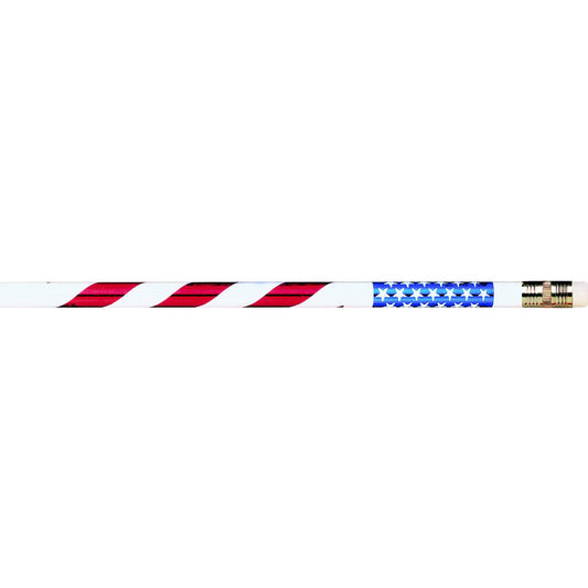 Stars and Stripes Pencil, Gross, Pack of 144 - Loomini