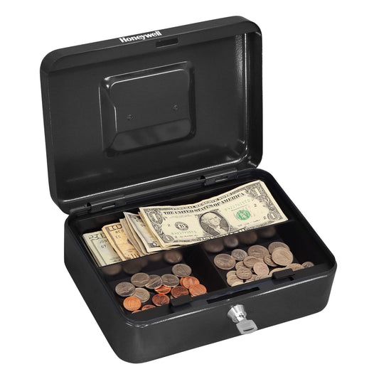 Steel Cash Box, Small - Loomini