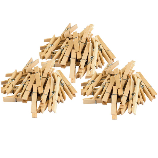 STEM Basics: Clothespins, 50 Per Pack, 3 Packs - Loomini