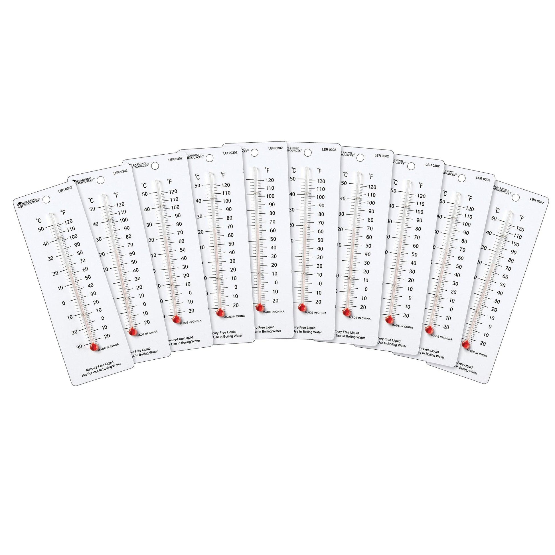 Student Thermometer, Pack of 10 - Loomini