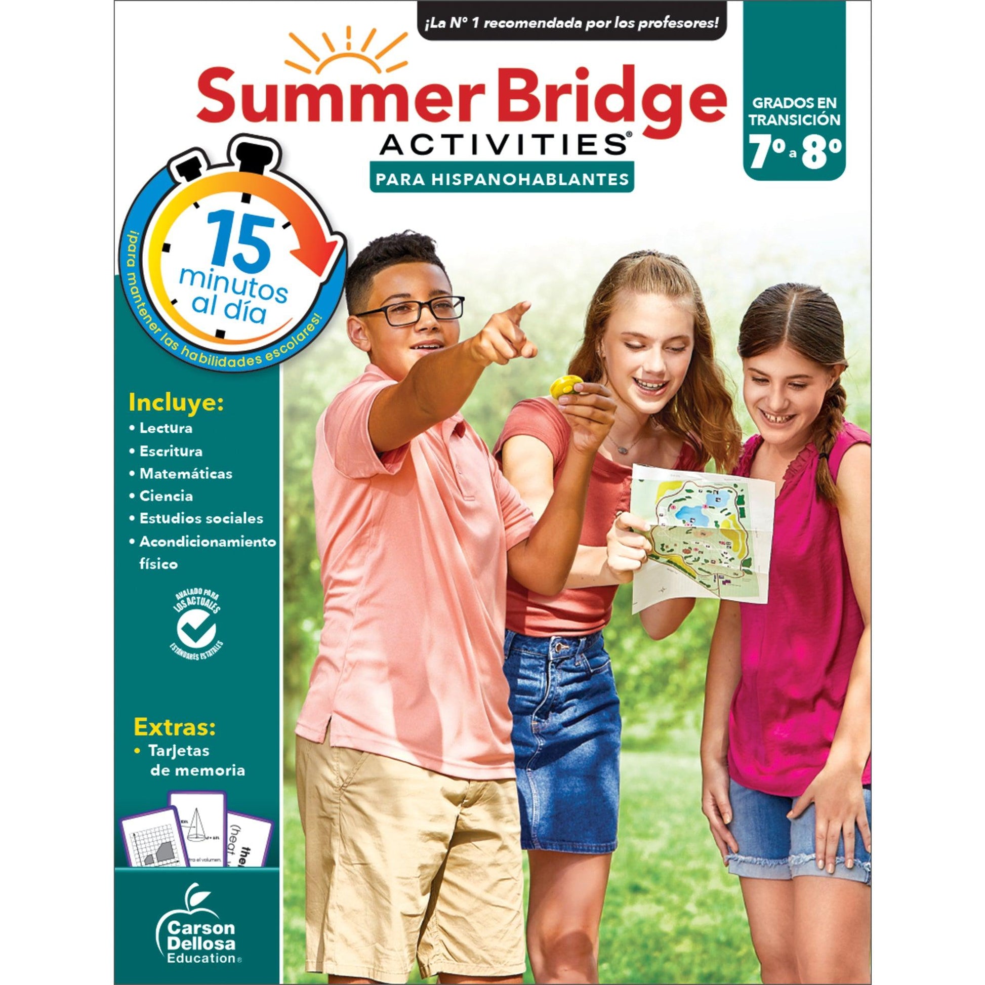 Summer Bridge Activities Spanish, Grade 7-8 - Loomini