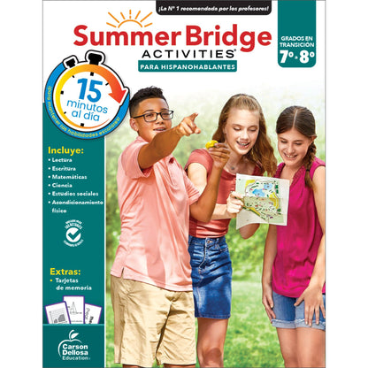 Summer Bridge Activities Spanish, Grade 7-8 - Loomini