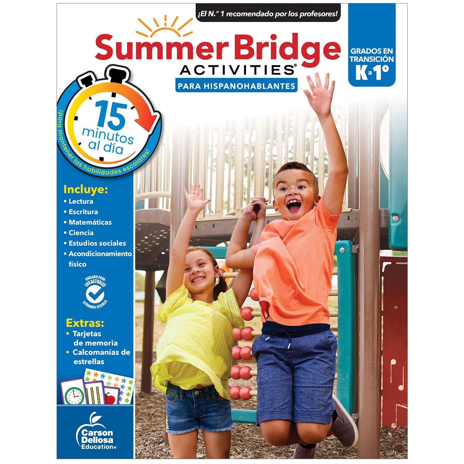 Summer Bridge Activities Spanish, Grade K-1 - Loomini