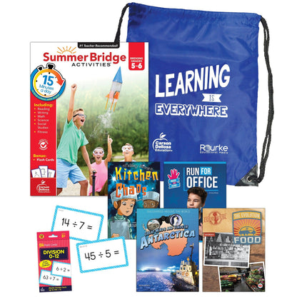 Summer Bridge Essentials Backpack, Grade 5-6 - Loomini