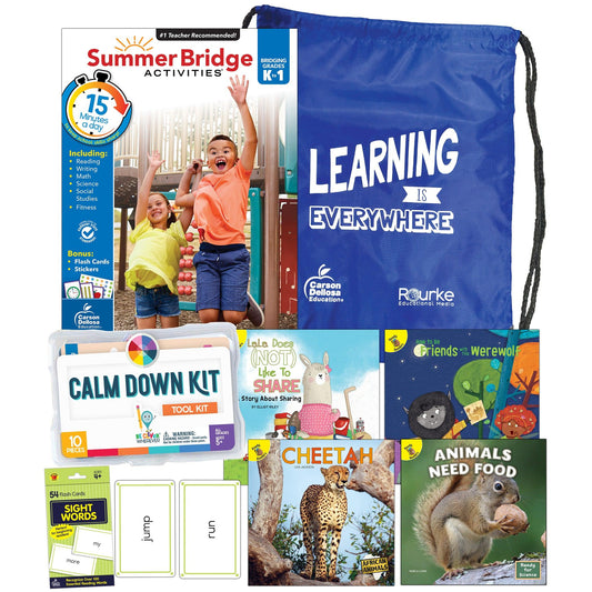 Summer Bridge Essentials Backpack, Grades K-1 - Loomini