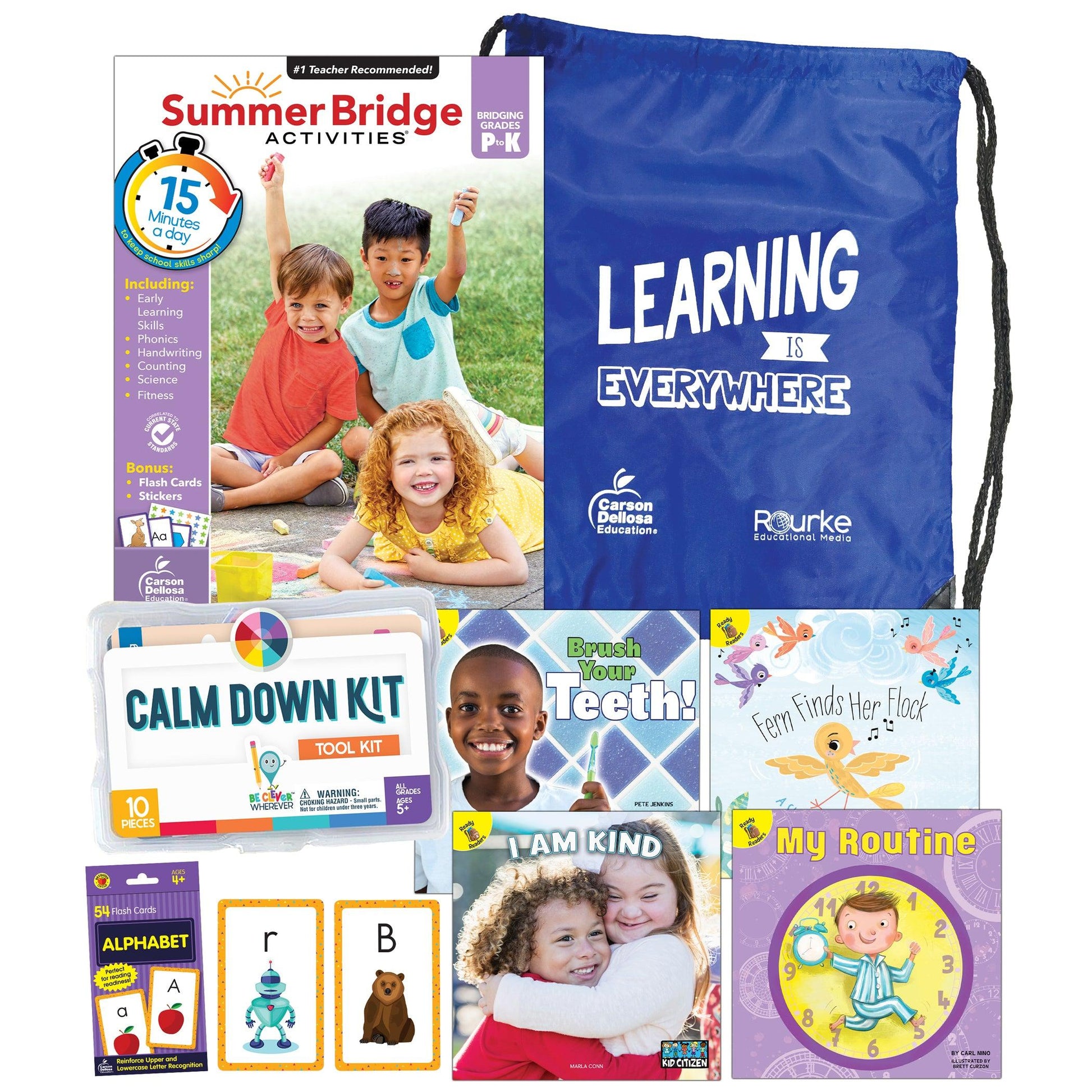 Summer Bridge Essentials Backpack, Grades PK-K - Loomini