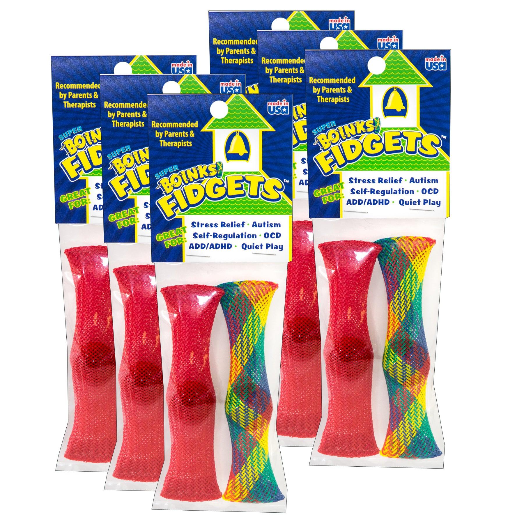 Super Boinks® Fidgets®, 2 Per Pack, 6 Packs - Loomini