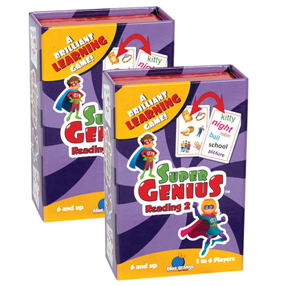 Super Genius™ Reading 2 Game, Pack of 2 - Loomini