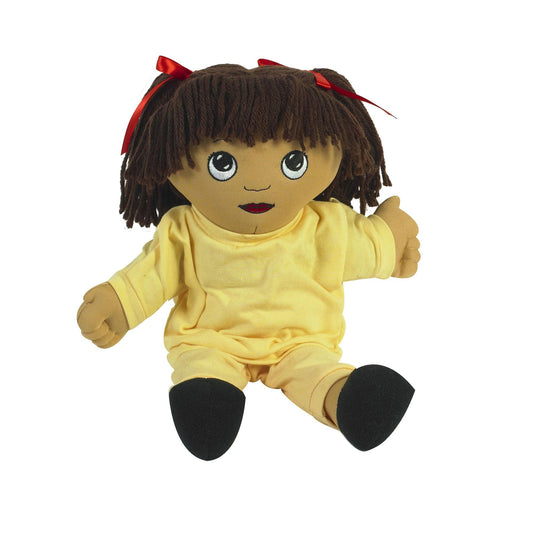 Sweat Suit Doll, Hispanic Girl - Loomini