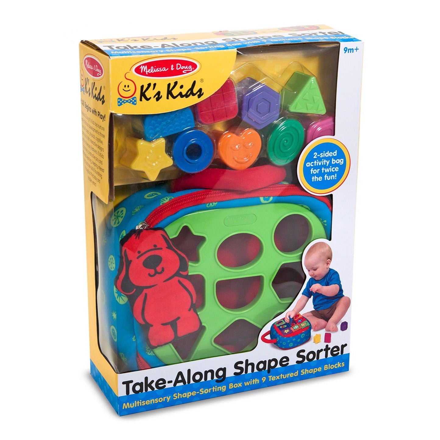 Take-Along Shape Sorter Baby and Toddler Toy - Loomini