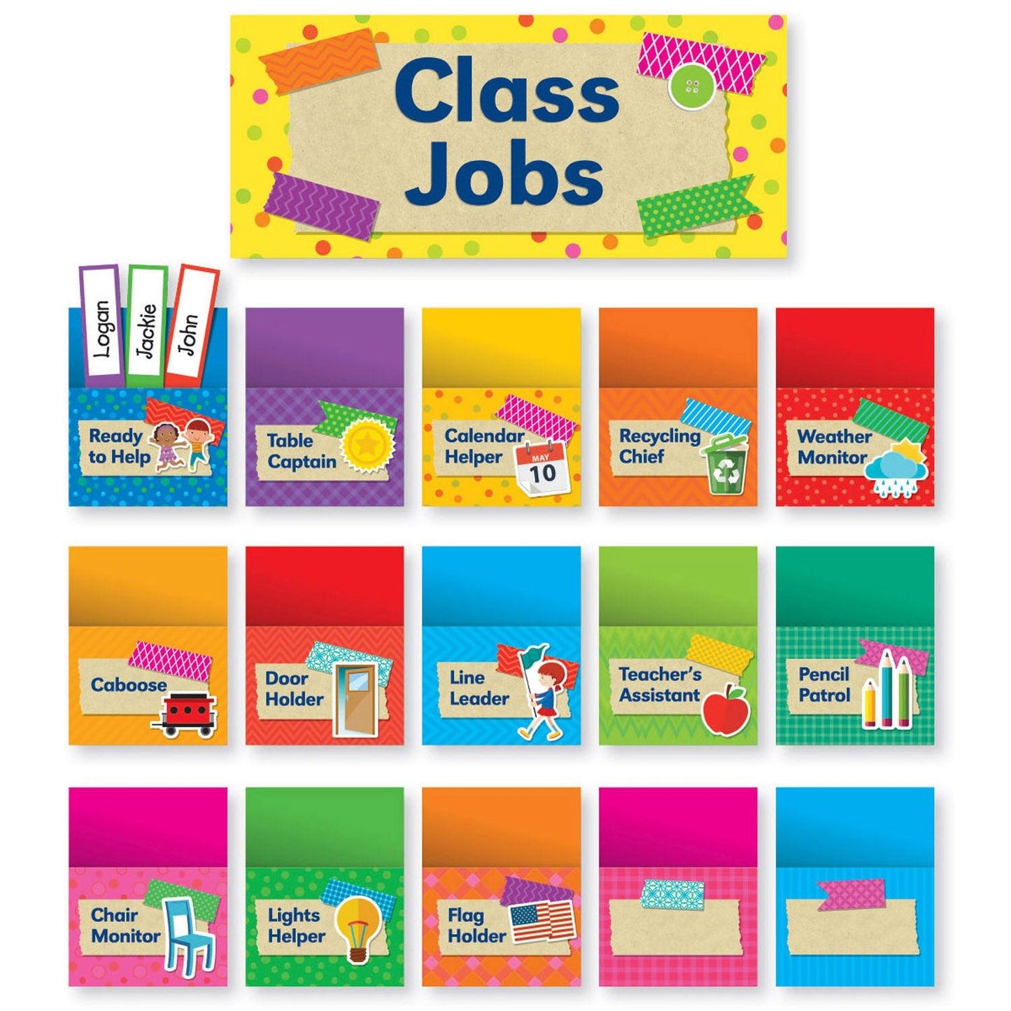 Tape It Up! Class Jobs Bulletin Board - Loomini