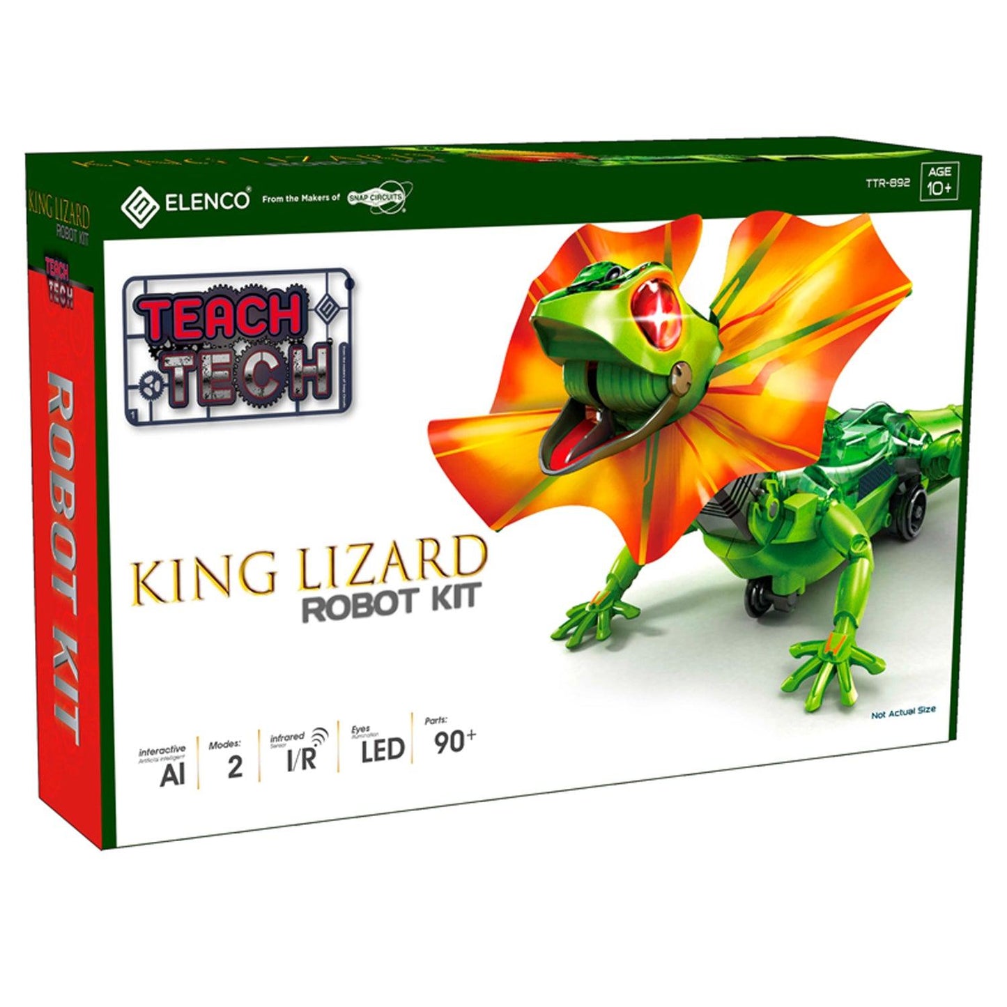 TEACH TECH™ King Lizard Robot Kit - Loomini