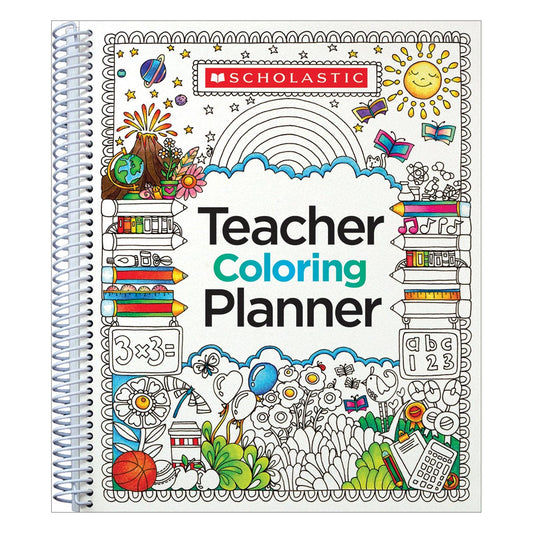 Teacher Coloring Planner - Loomini
