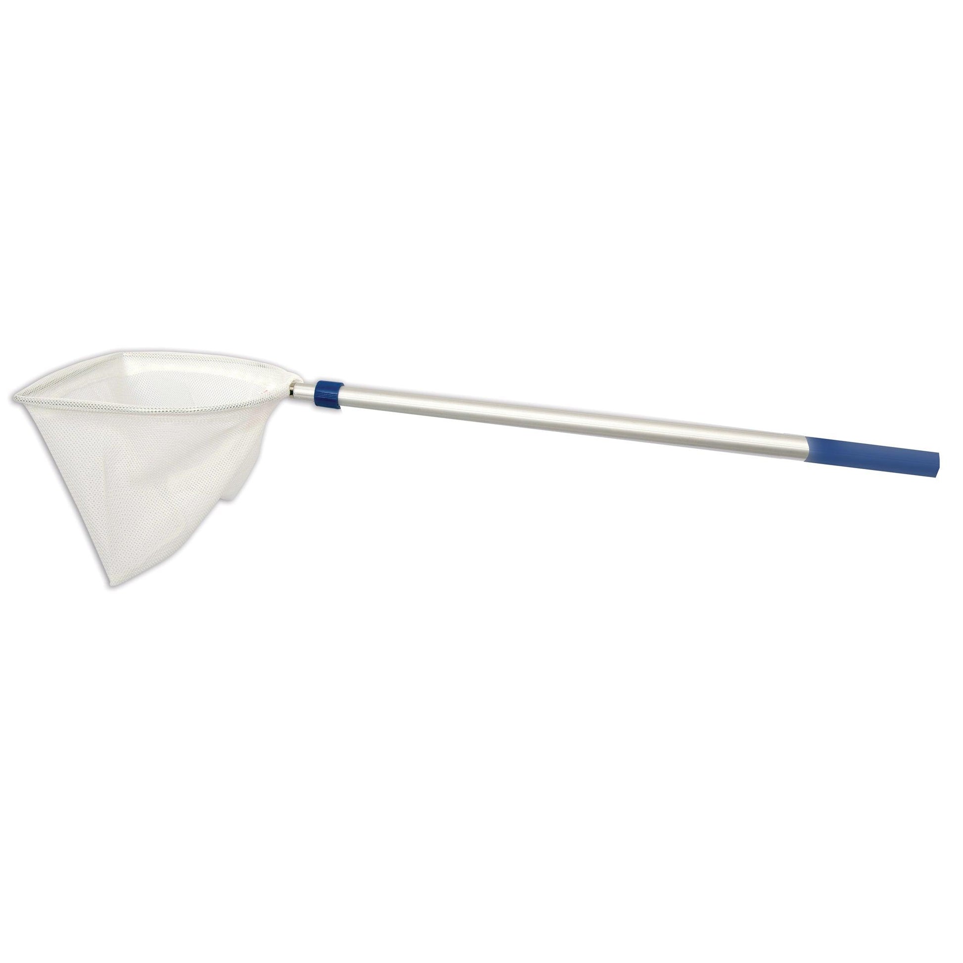 Telescopic Pond Net - Extendable Handle 20" to 40" - Strong, Lightweight Aluminum with Fine, Knotless Mesh - Loomini