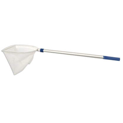 Telescopic Pond Net - Extendable Handle 20" to 40" - Strong, Lightweight Aluminum with Fine, Knotless Mesh - Loomini