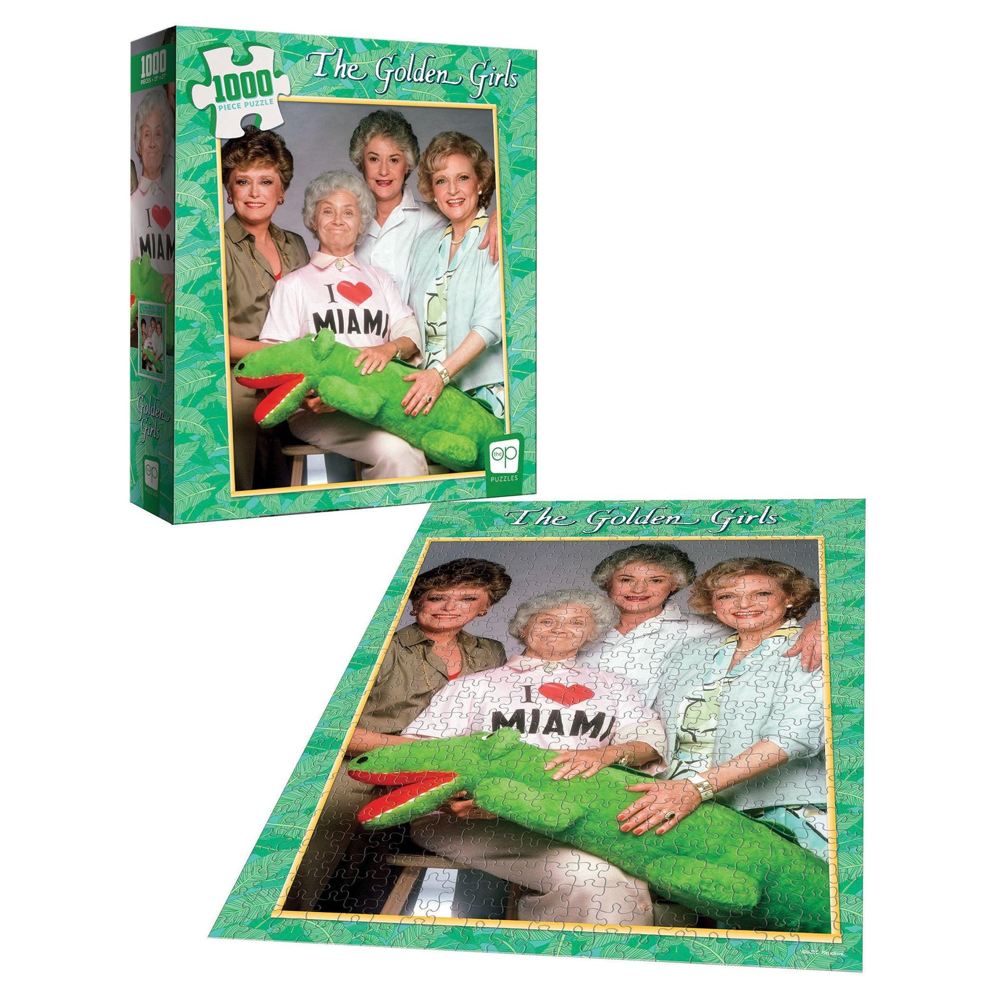 The Golden Girls "I Heart Miami" 1000 Piece Puzzle - Loomini