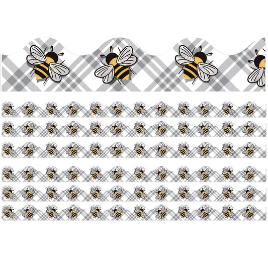 The Hive Bees Deco Trim®, 37 Feet Per Pack, 6 Packs - Loomini