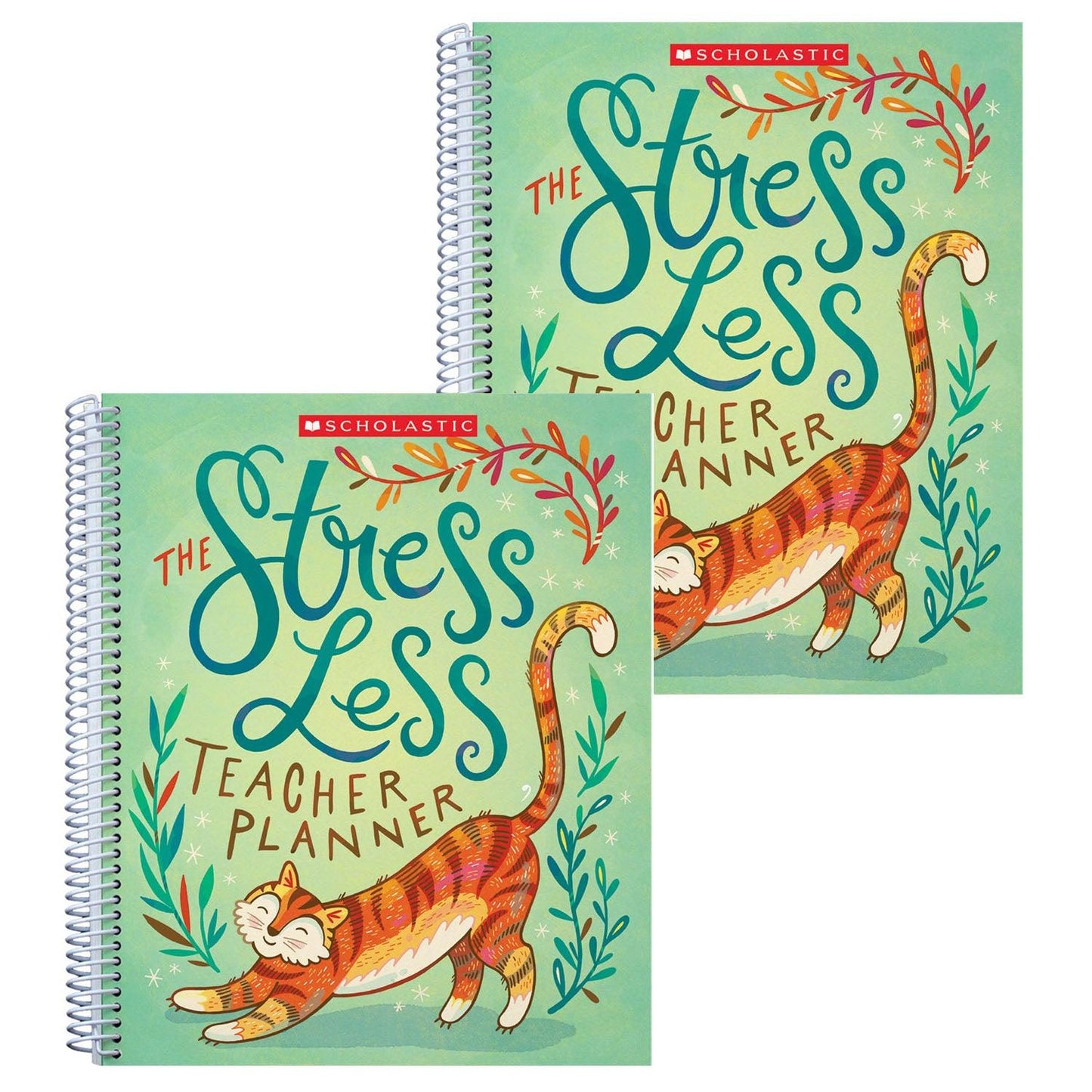 The Stress Less Teacher Planner, Pack of 2 - Loomini