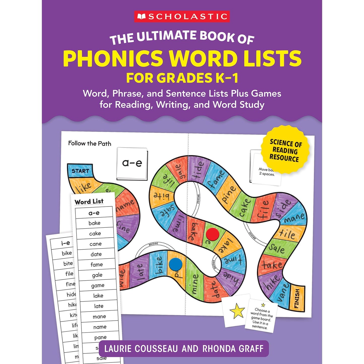 The Ultimate Book of Phonics Word Lists: Grades K-1 - Loomini