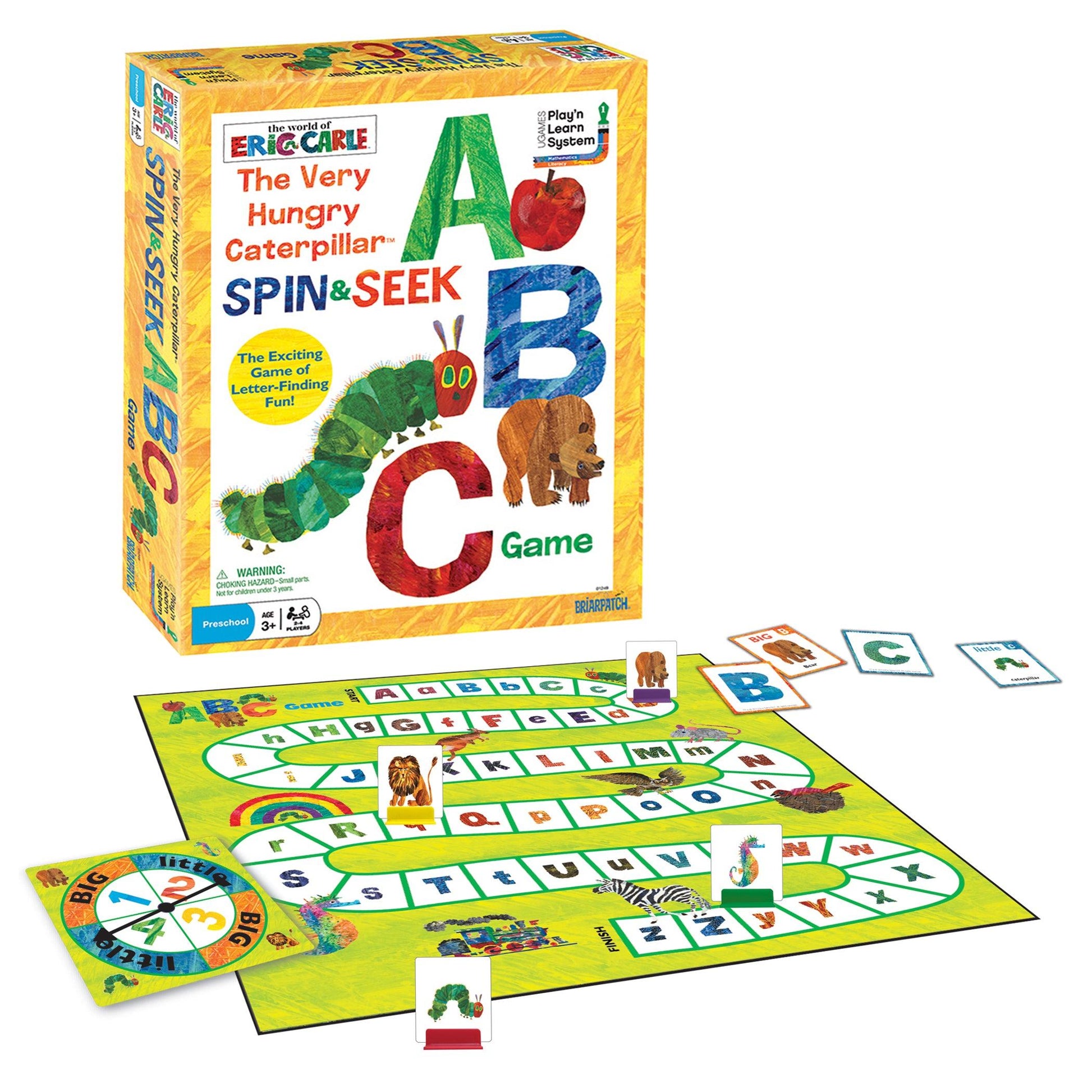 The Very Hungry Caterpillar™ Spin & Seek ABC Game - Loomini