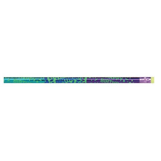 Thermo Happy Birthday Pencils, Assorted Color, Pack of 144 - Loomini