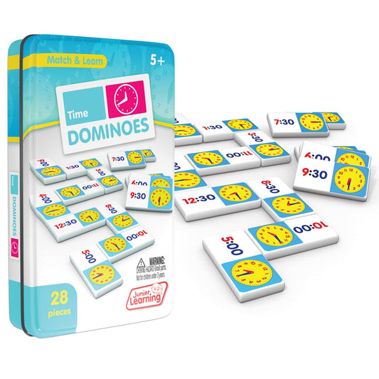 Time Dominoes, 2 Sets - Loomini
