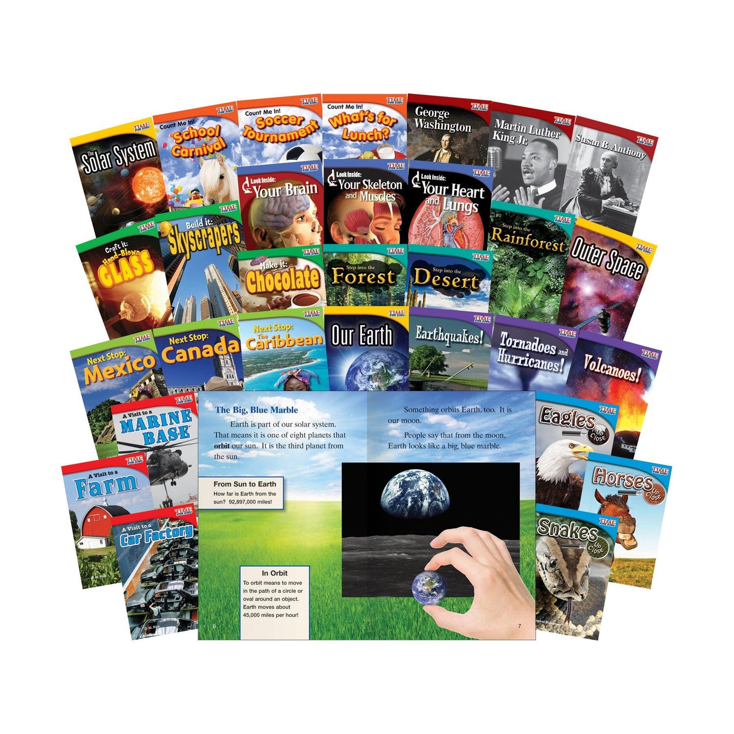 TIME FOR KIDS® Informational Text Grade 2 Readers, 30-Book Set - Loomini
