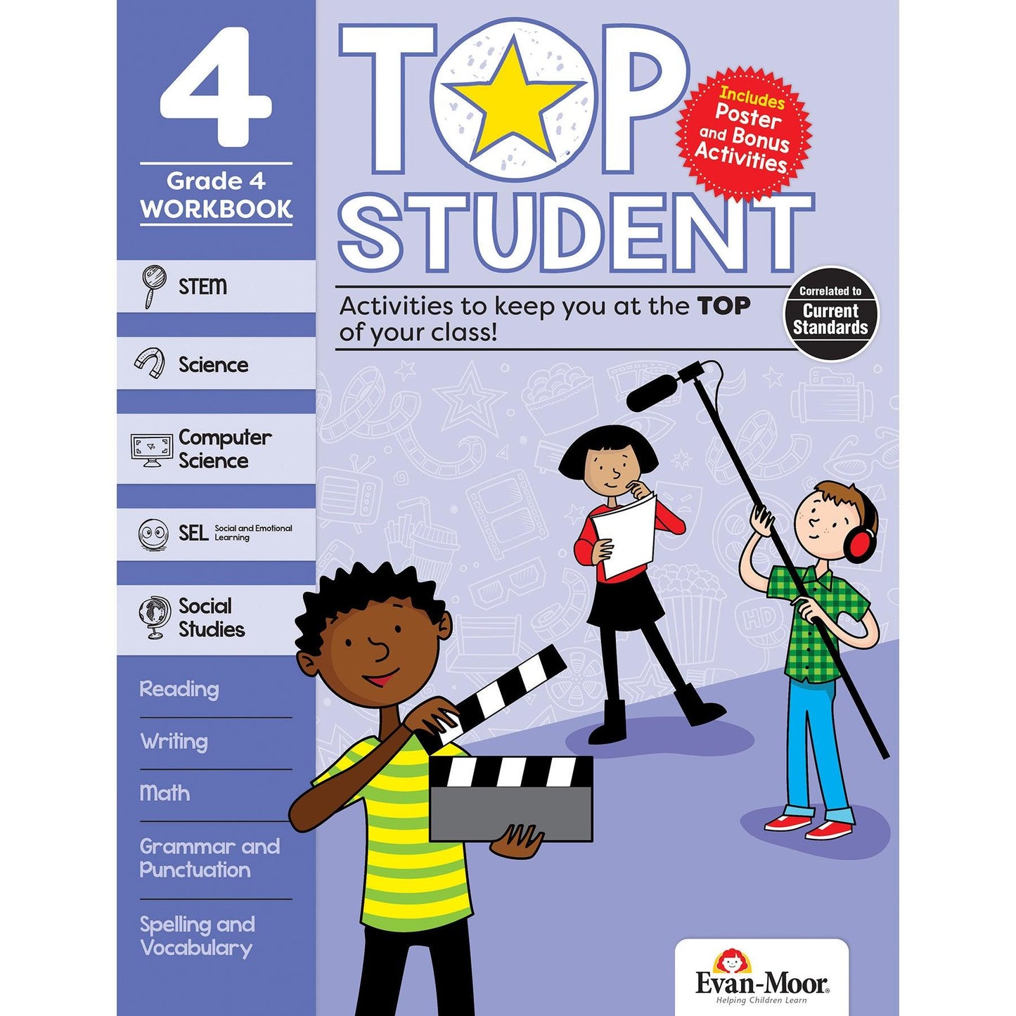 Top Student Activity Book, Grade 4 - Loomini