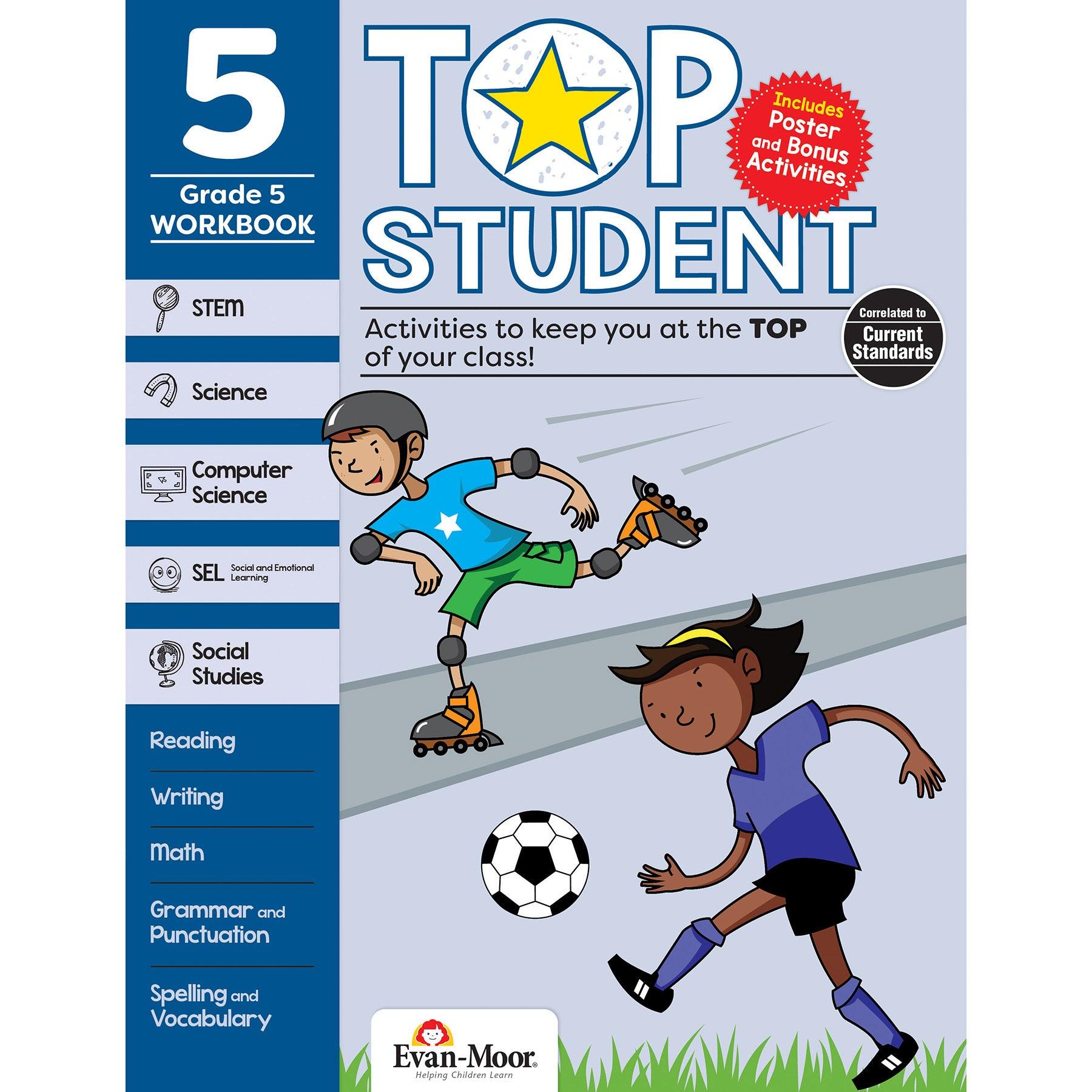 Top Student Activity Book, Grade 5 - Loomini