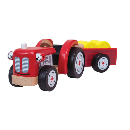 Tractor and Trailer Playset - Loomini