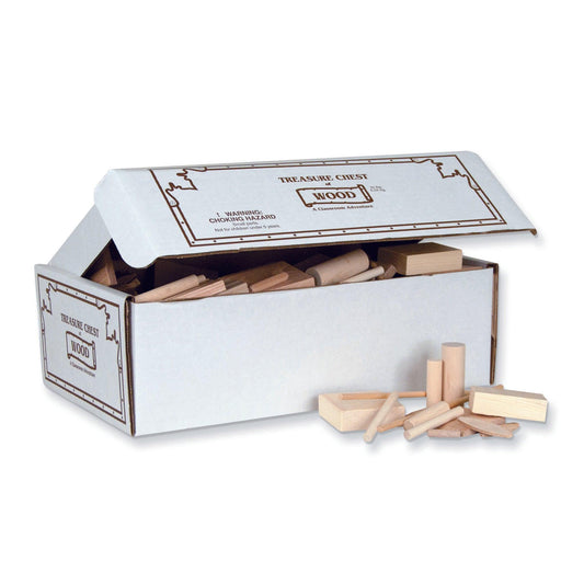 Treasure Chest of Wood, Assorted Shapes & Sizes, 10 lb. - Loomini