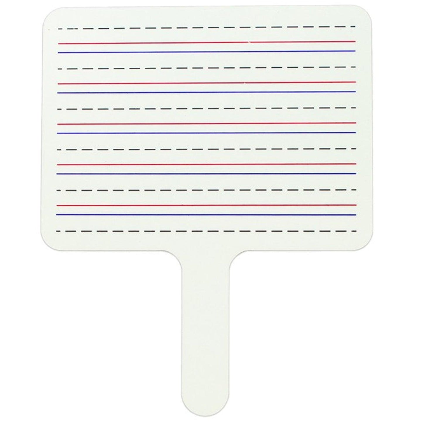 Two-Sided Dry Erase Answer Paddles, Set of 12 - Loomini