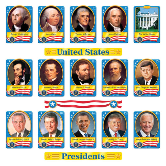 U.S. Presidents Bulletin Board Set - Loomini