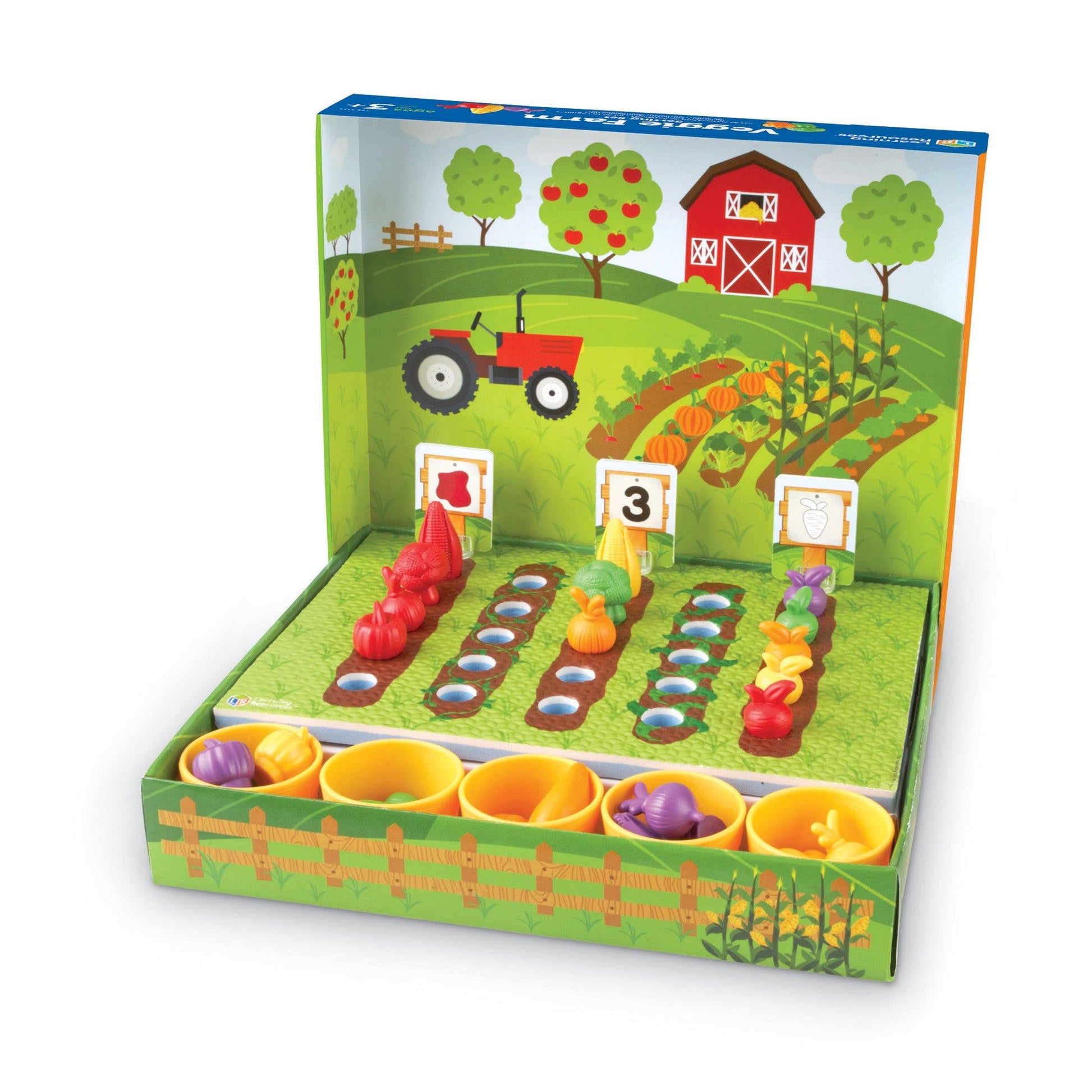 Veggie Farm Sorting Set - Loomini