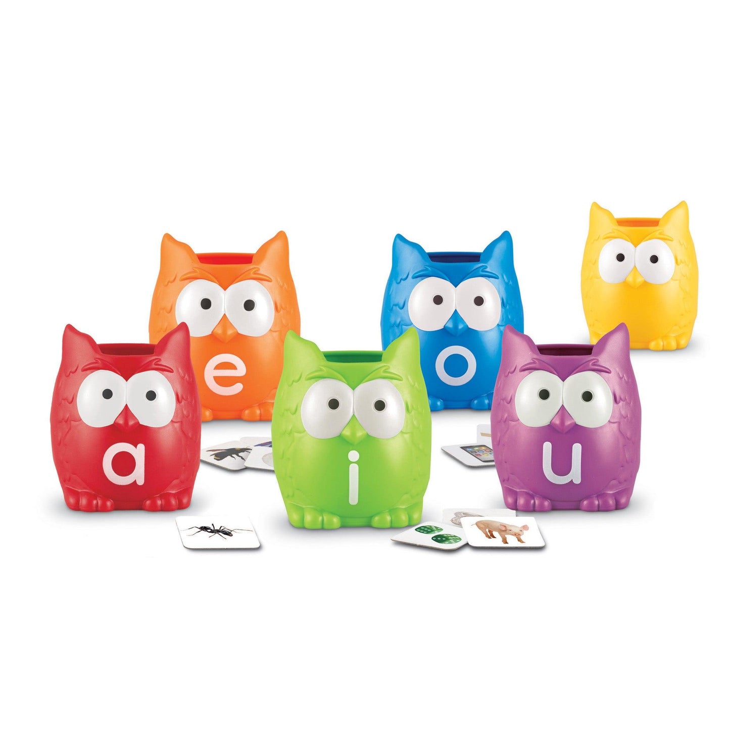 Vowel Owls™ Sorting Set - Loomini