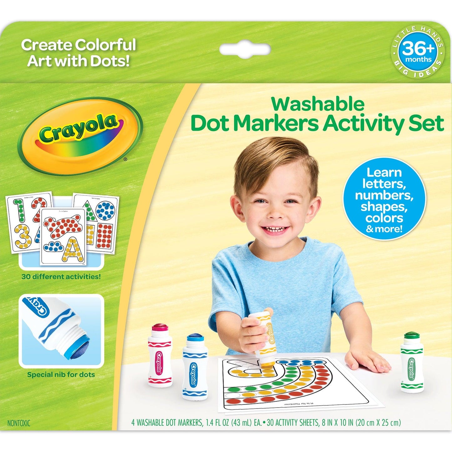 Washable Dot Markers Activity Set - Loomini